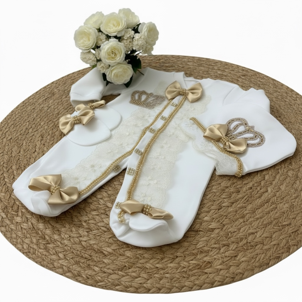 Royal Glow Romper Set Summer
